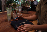Nivara Diary Cover - Navy Blue