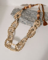 WHE Sabai Grass Handweaving Loop Necklace