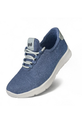 Yaar Men's Lace-up Shoes Indigo