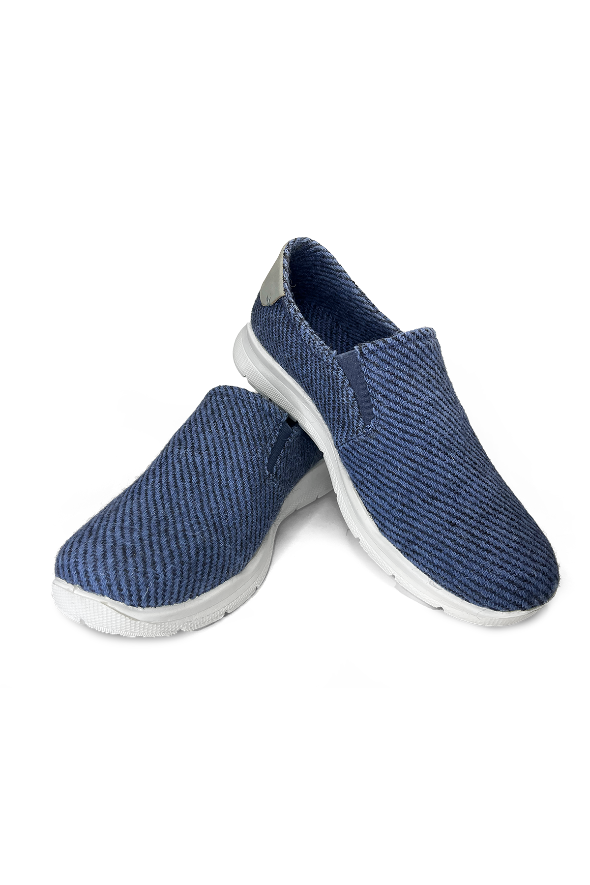 Yaar Men's Slip-on Shoes Indigo Twill