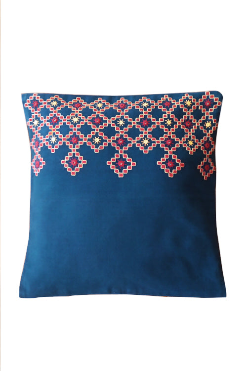 Kharak Embroidered Cushion Cover 16X16