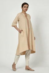 Noorbagh Dress With Asymmetric Hemline